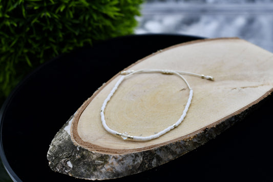 Miyuki ARMBAND Zeus - weiß