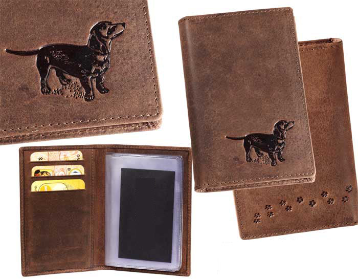 Dokumentenetui Schwarzer Dackel