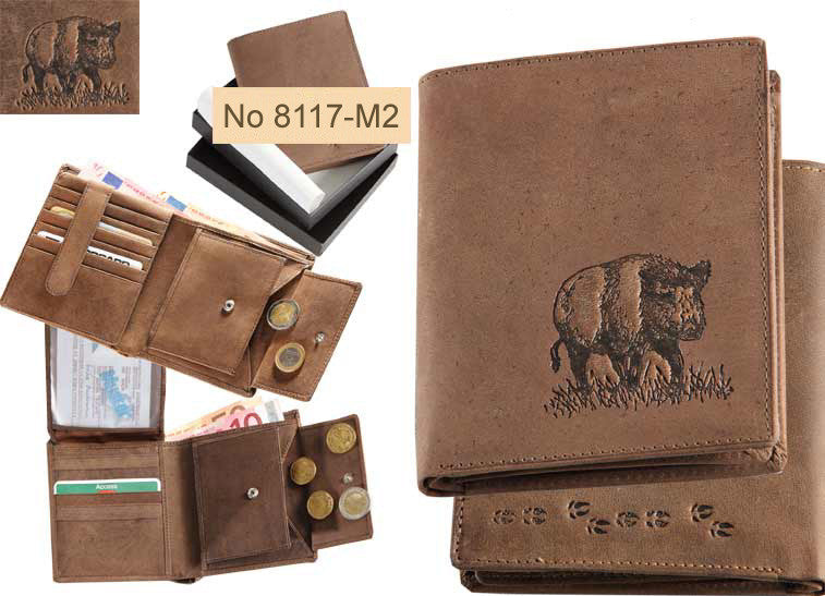 Geldbörse Jäger Wildschwein