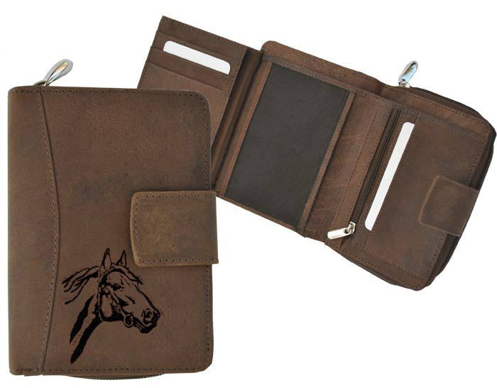 Brieftasche Pferdekopf