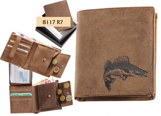 Geldbörse Angler Zander