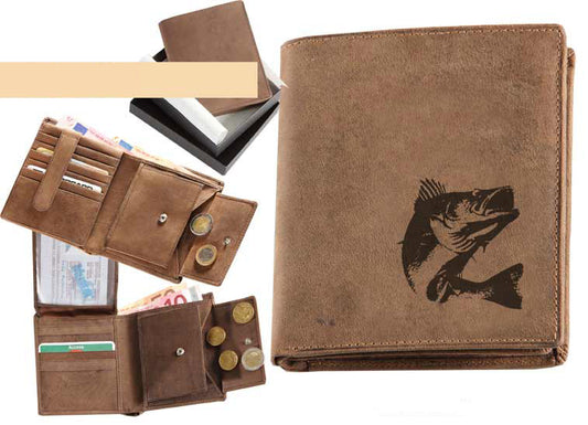 Geldbörse Angler Zander