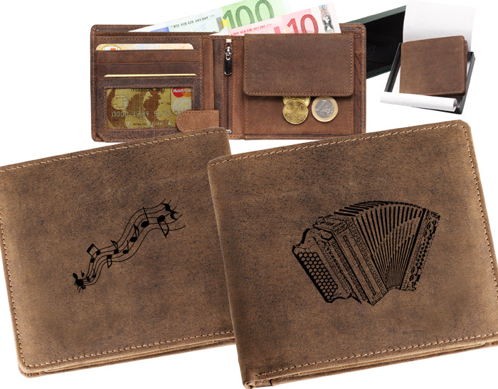 Portemonnaie Musiker steirische Harmonika