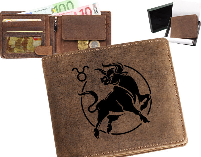 Portemonnaie Sternzeichen Stier
