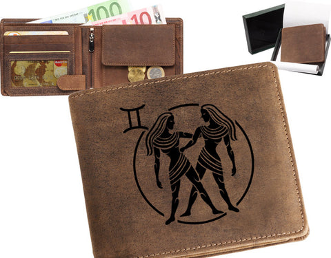 Portemonnaie Sternzeichen Zwilling