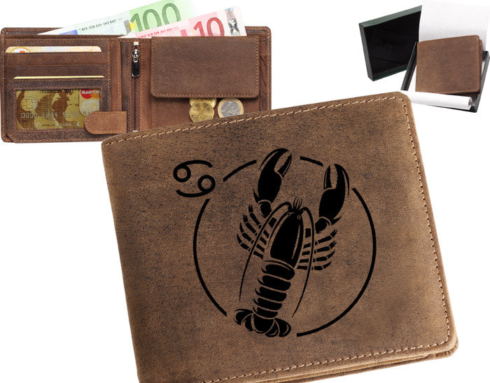 Portemonnaie Sternzeichen Krebs