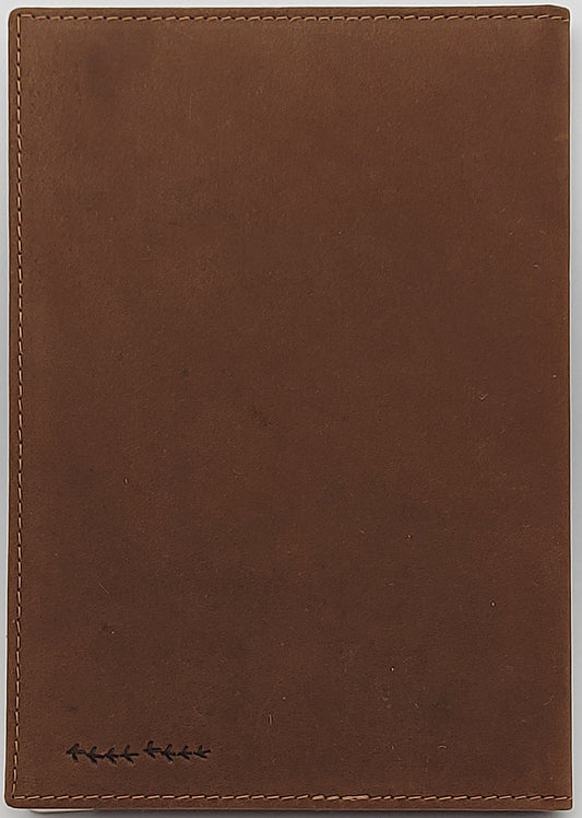 Lederhülle für Jagdschein Hirsch