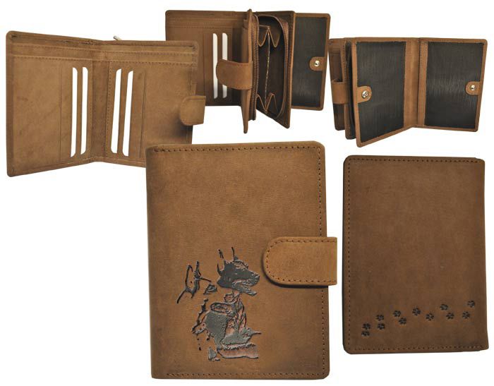 Damen Geldbörse Dobermann