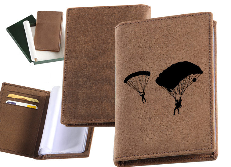 Dokumentenetui Fallschirmspringer