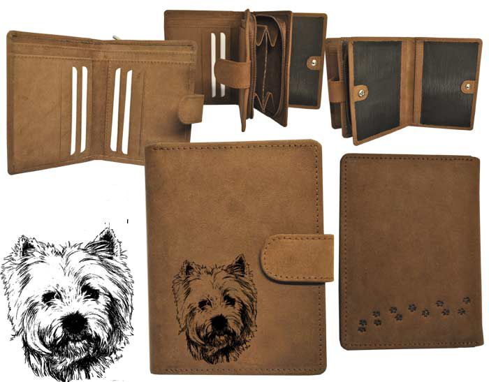 Damen Geldbörse West Highland White Terrier