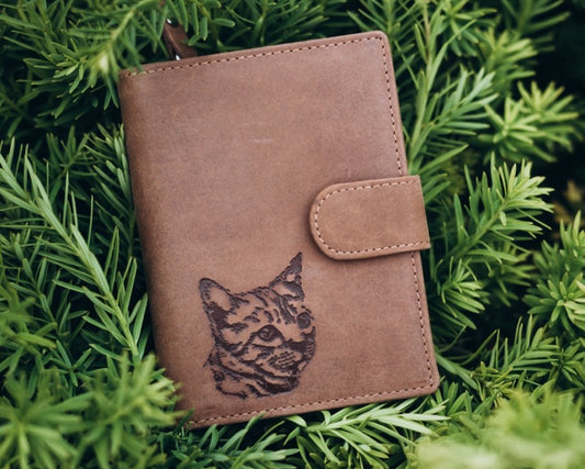 Damen Geldbörse 11 Katze 1