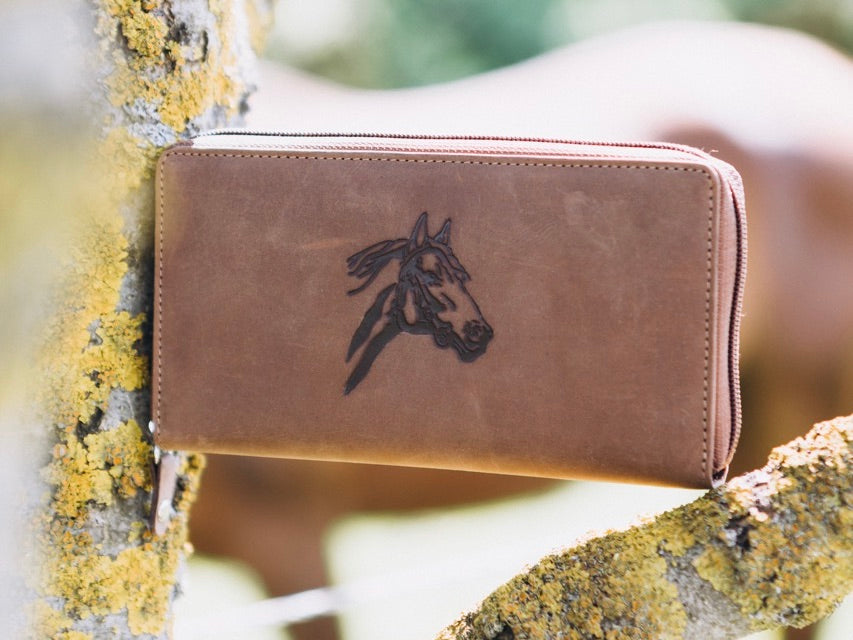 Portemonnaie Pferdekopf