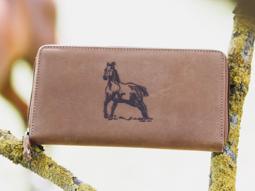 Portemonnaie Pferd Hengst