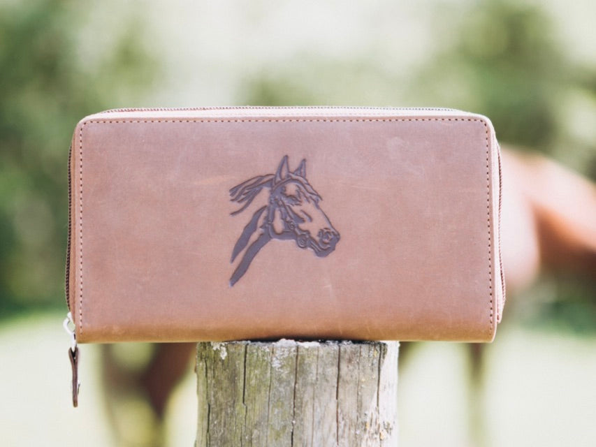 Portemonnaie Pferdekopf