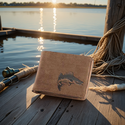 Geldbörse Angler Zander