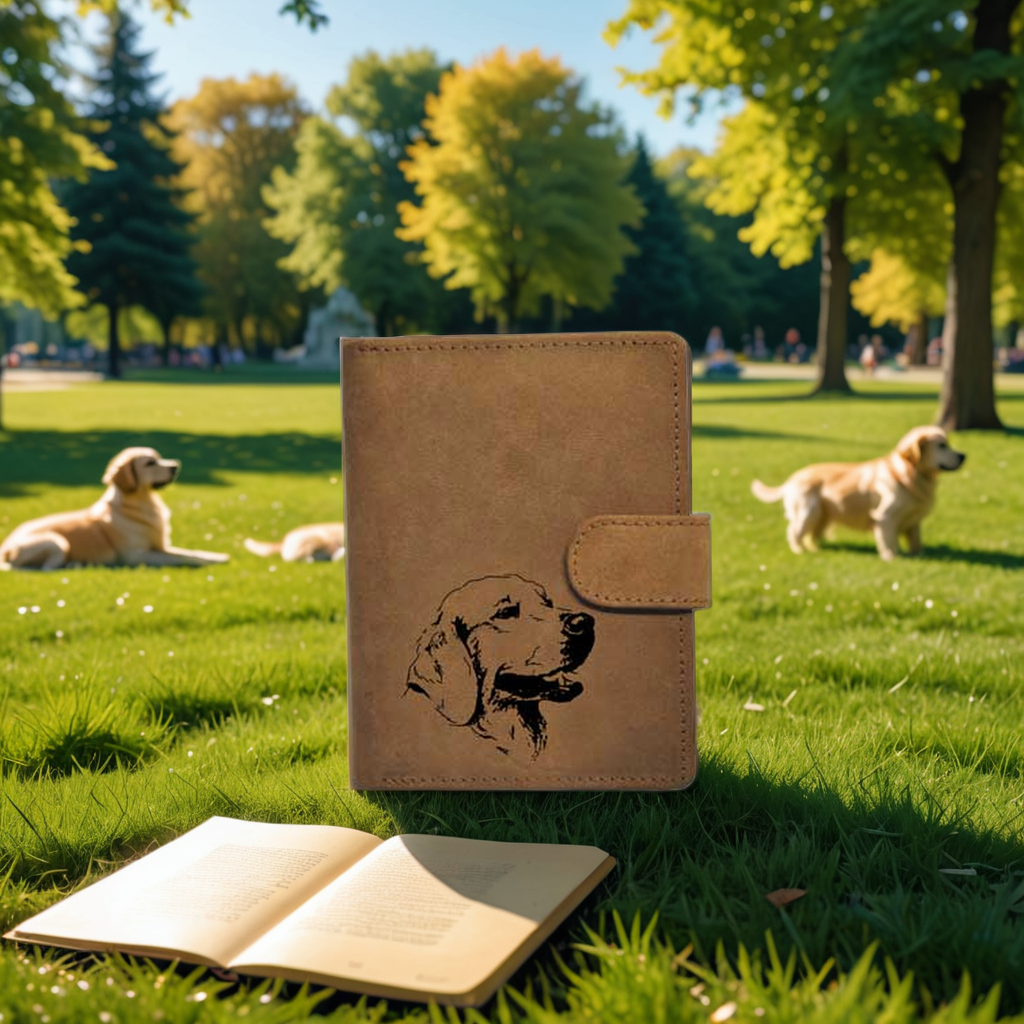 Damen Geldbeutel 11 Golden Retriever