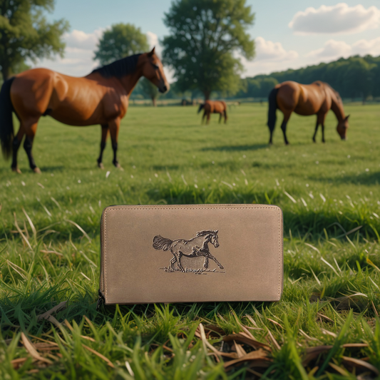 Portemonnaie 80 trabendes Pferd