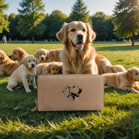 Portemonnaie Golden Retriever