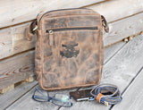 Leder Tasche Enrico - Feuerwehrmann