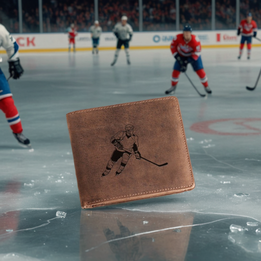 Geldbörse Eishockeyspieler