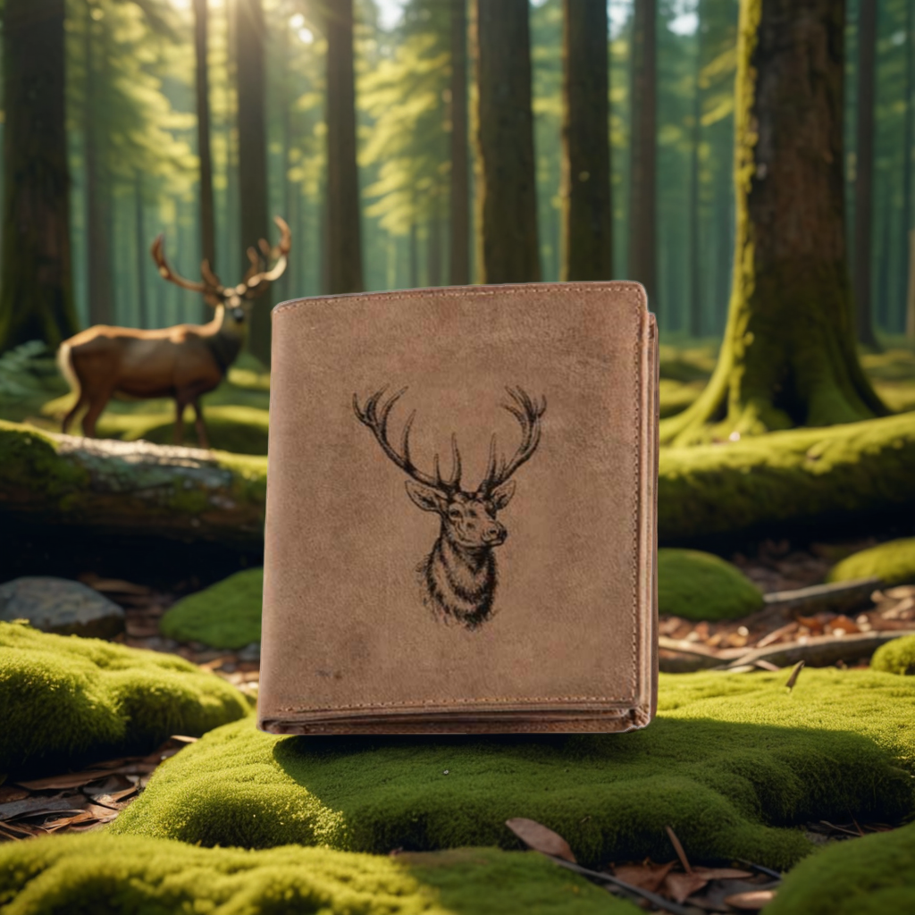 Geldbörse Jäger Hirschkopf
