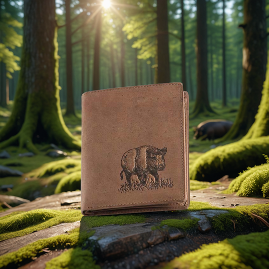 Geldbörse Jäger Wildschwein