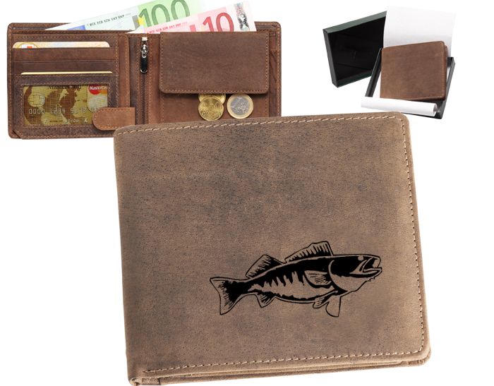 Geldbörse Angler Zander 03