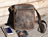 Leder Tasche Enrico - Feuerwehrmann