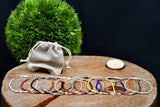 Miyuki ARMBAND Artemis - blau