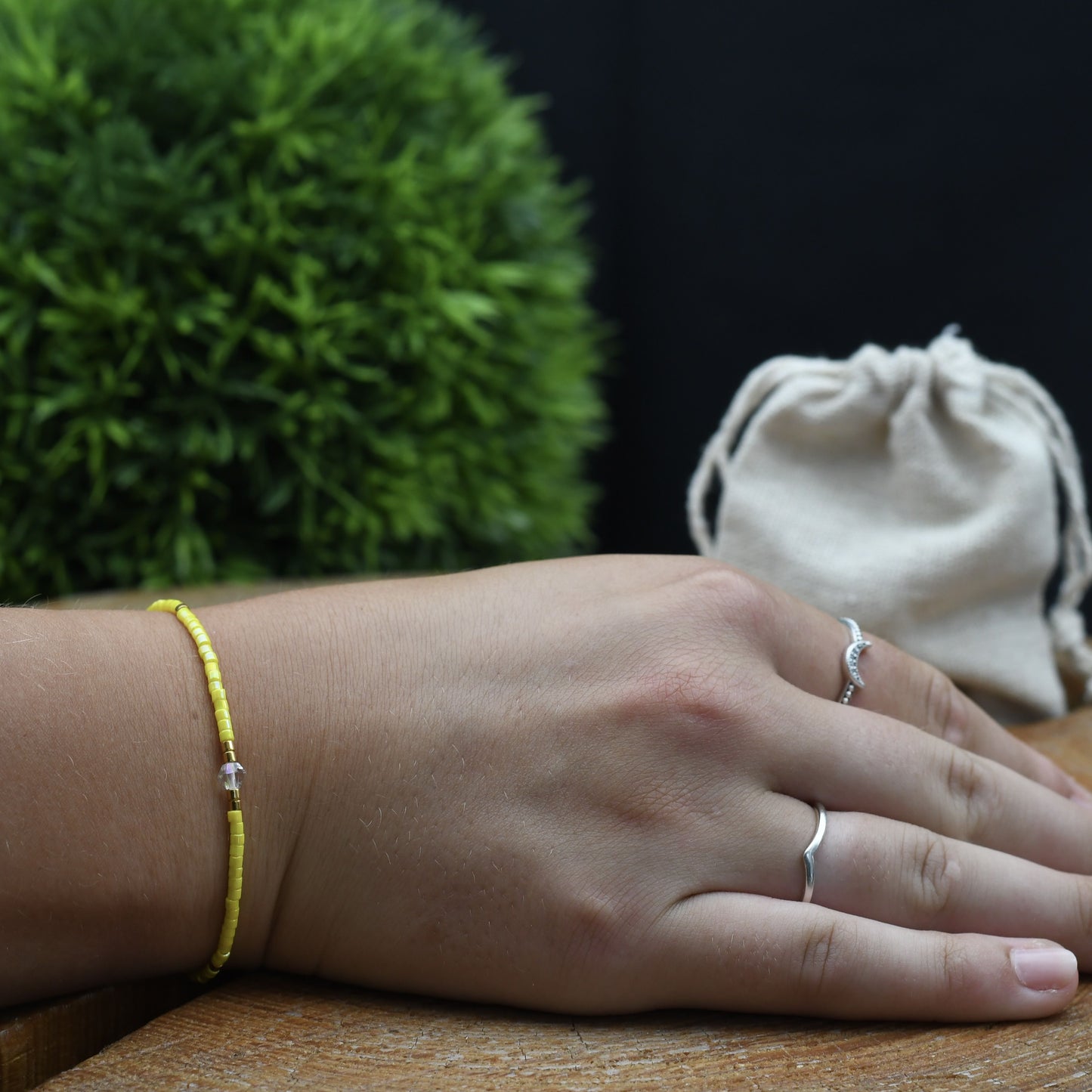 Miyuki ARMBAND Apollon - gelb