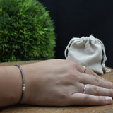 Miyuki ARMBAND Ares - grau
