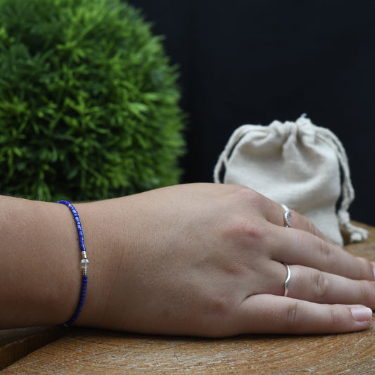 Miyuki ARMBAND Artemis - blau