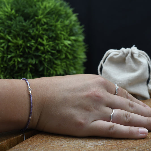 Miyuki ARMBAND Athena violett