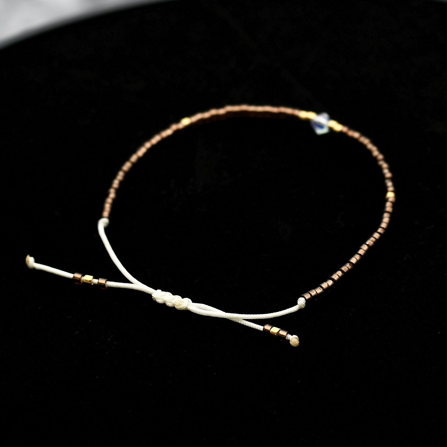 Miyuki ARMBAND Demeter - braun