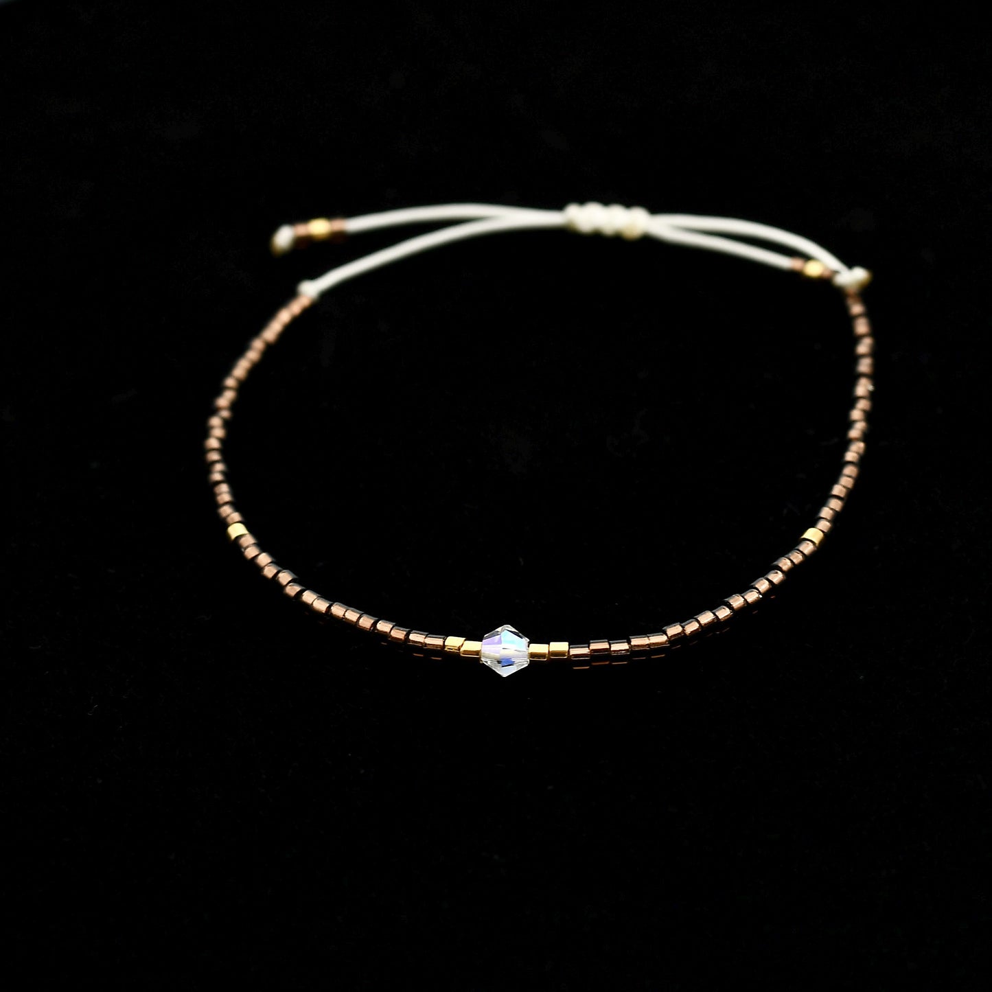 Miyuki ARMBAND Demeter - braun