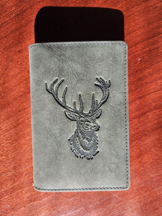 Dokumentenetui Jäger Hirschkopf GREEN