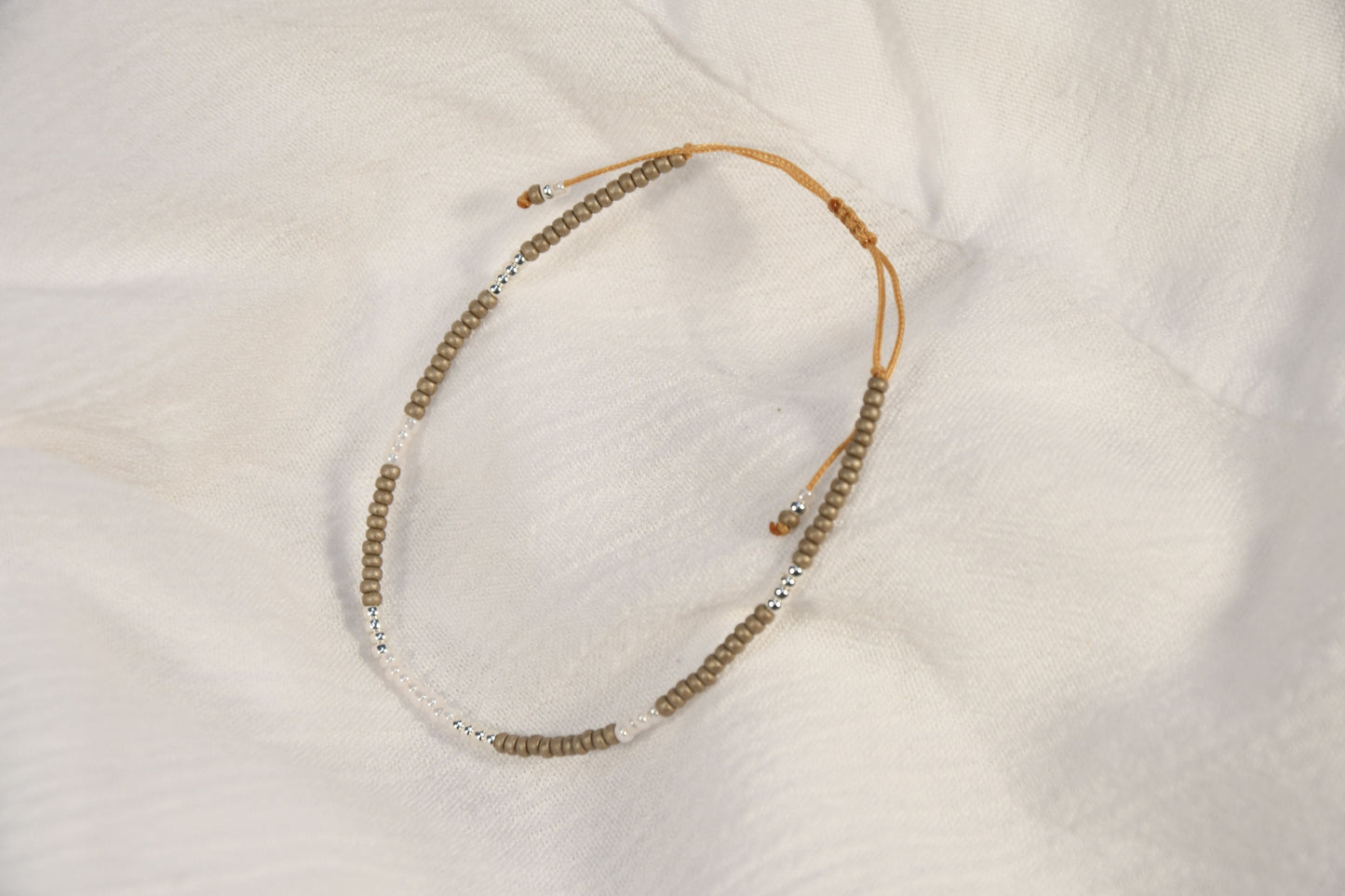 Miyuki ARMBAND Saturn - braun