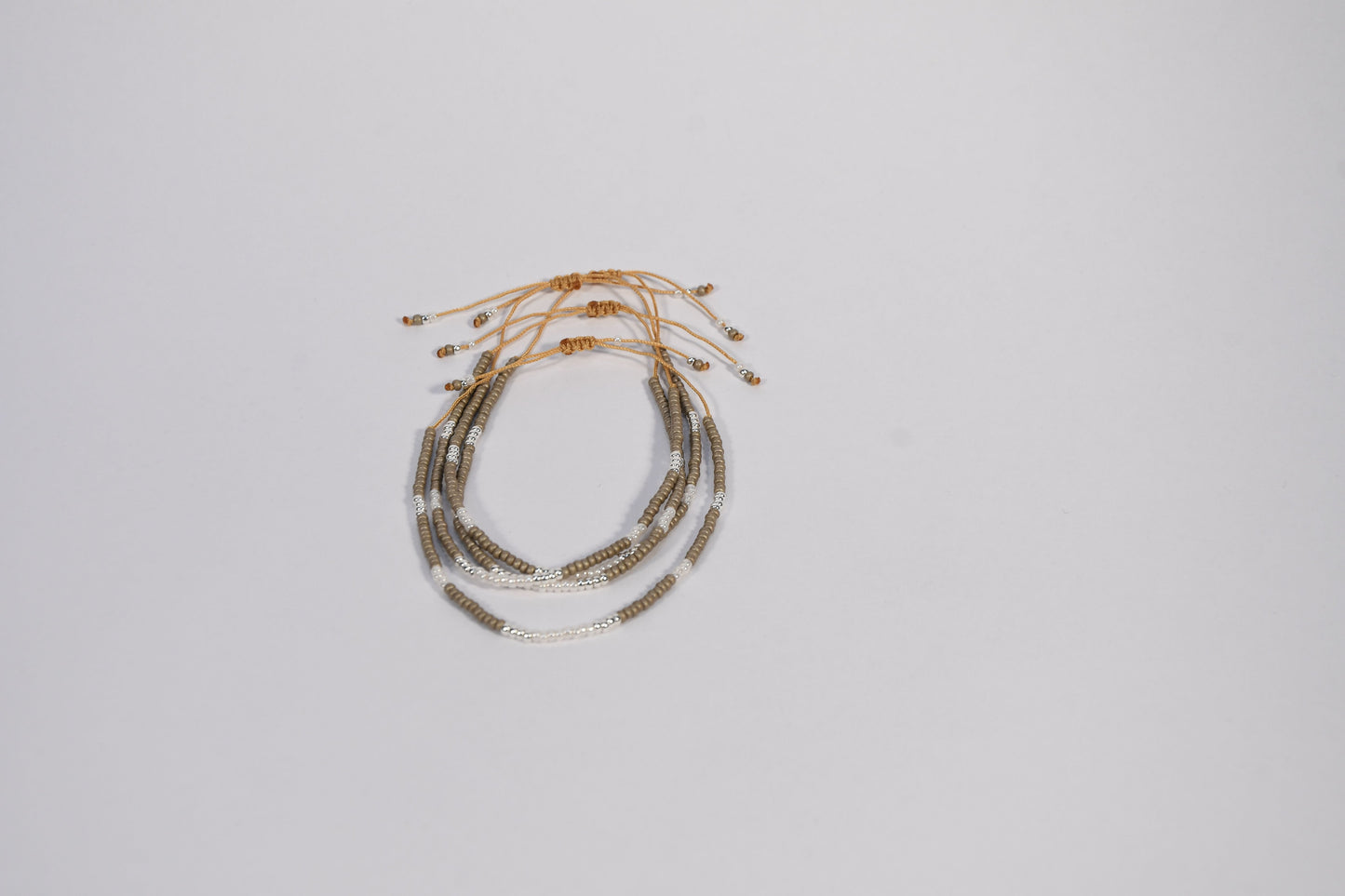 Miyuki ARMBAND Saturn - braun