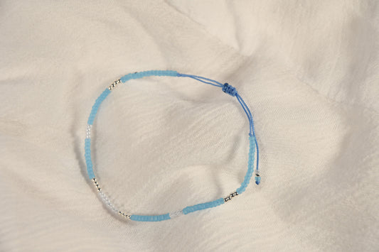 Miyuki ARMBAND Uran - hellblau