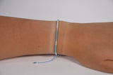 Miyuki ARMBAND Uran - hellblau