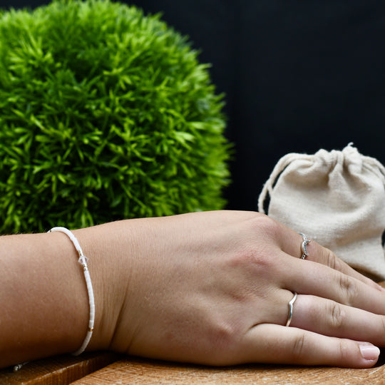 Miyuki ARMBAND Zeus - weiß