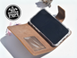 Braune Leder Handyhülle für iPhone 13 Pro