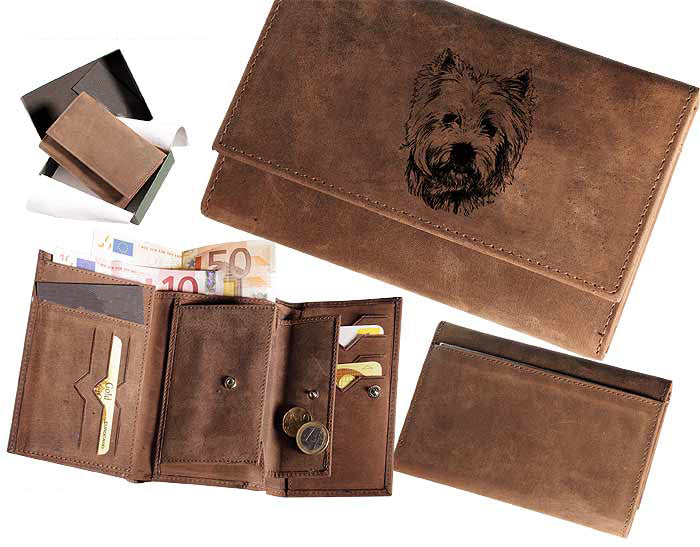 	Damen Geldbörse West Highland White Terrier