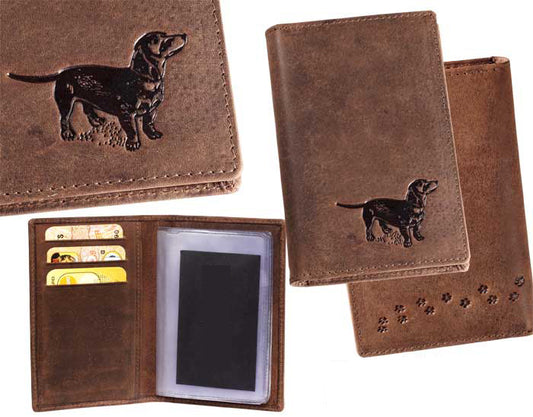 	Dokumentenetui Schwarzer Dackel