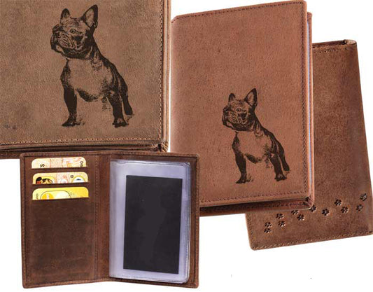 Dokumentenetui Französische Bulldogge