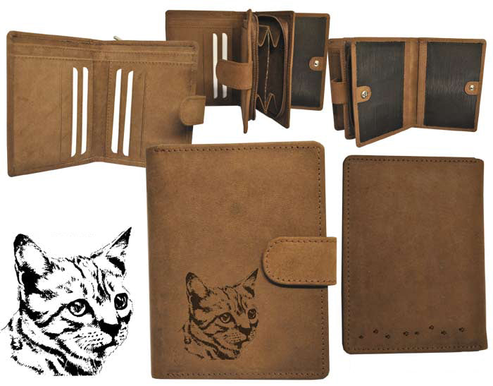 	Damen Geldbörse Katze