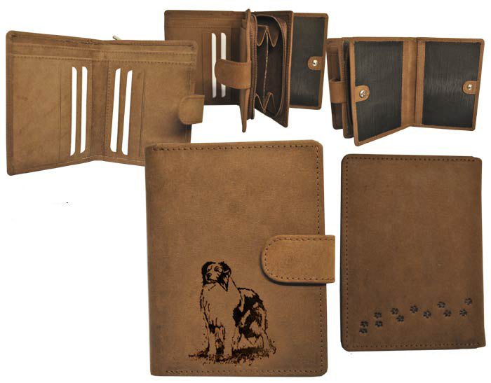 Damen Geldbörse Border Collie