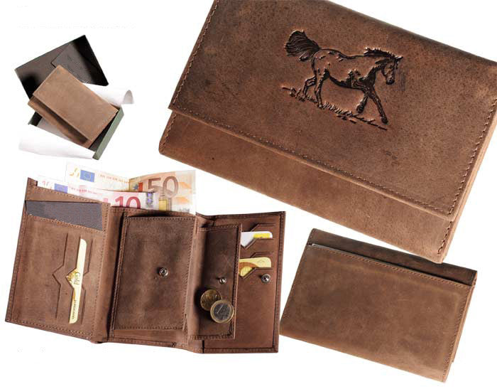 	Brieftasche Pferd