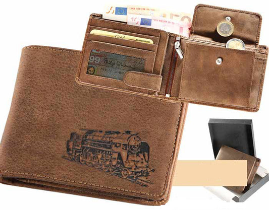 	Geldbörse Lokomotive