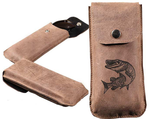 	Brillenetui Angler Hecht